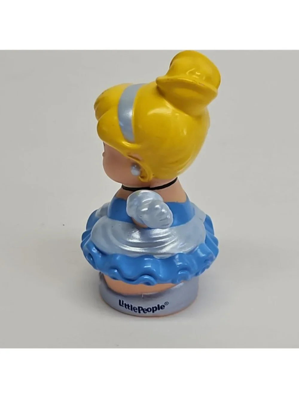 Fisher Price Little People Disney Cinderella Blue Dress Princess Figure Toy 2014